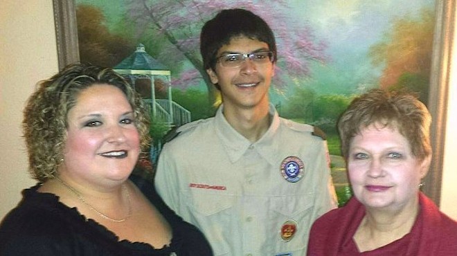 A Converse-area Boy Scout troop wouldn't let Adella Freeman and her partner be members because they are gay. Their son, who was nearly an Eagle Scout, left the organization because it conflicts with his values.