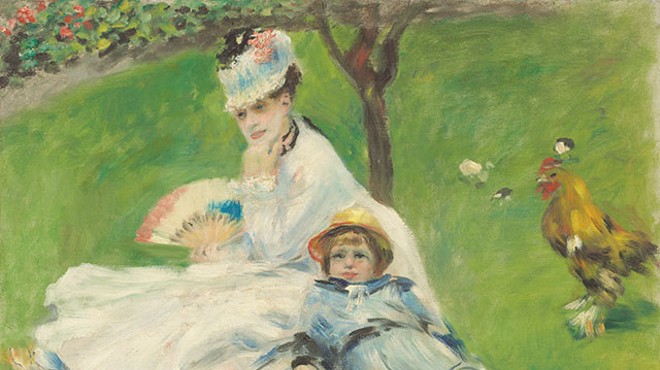 Auguste Renoir, Madame Monet and Her Son