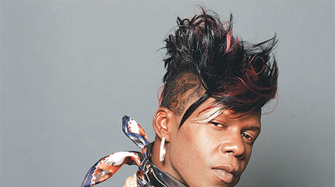 Big Freedia, showing off her world-renowned style