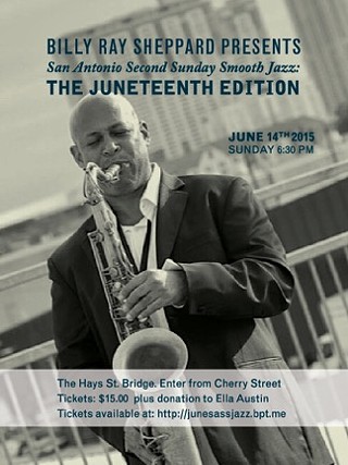 BillyRay Sheppard Presents Second Sunday Smooth Jazz Concert On The Bridge: The Juneteenth Edition