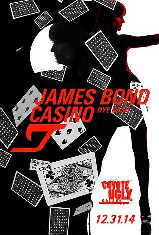 Coyote Ugly: James Bond Casino NYE Bash
