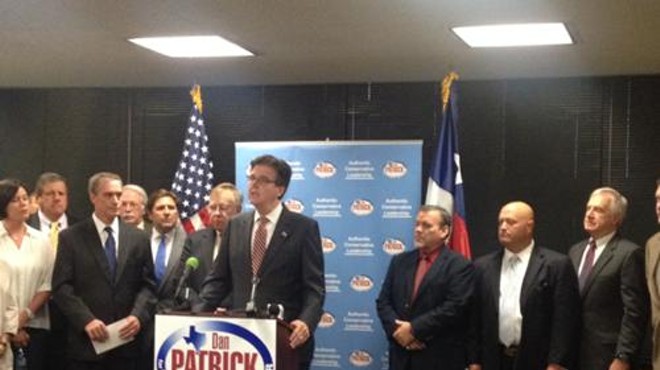 Dan Patrick Holds First Press Conference In Months