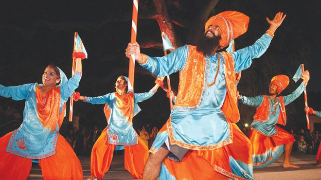 Dancers from Punjab, India