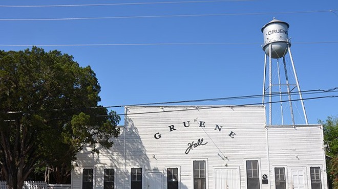 Built in 1878, Gruene Hall Celebrates its 40th anniversary as a music joint this weekend.