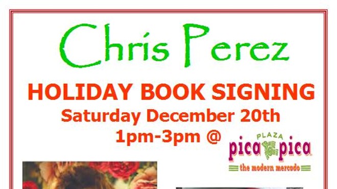 "To Selena, with Love" Chris Perez book signing