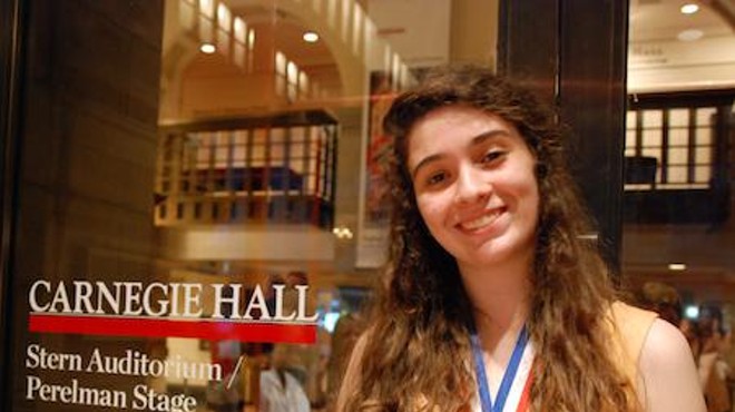 Hyland O’Brien, student at SAY Sí, takes national art award at Carnegie Hall