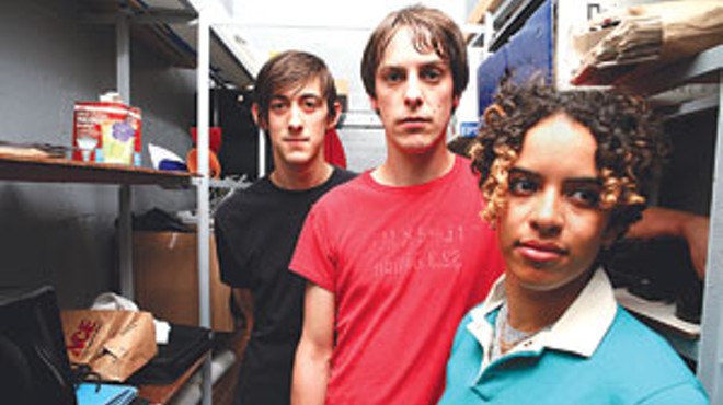 Kathy Foster (front) and the Thermals play the ex-Warhol (now the Ten Eleven) Saturday.