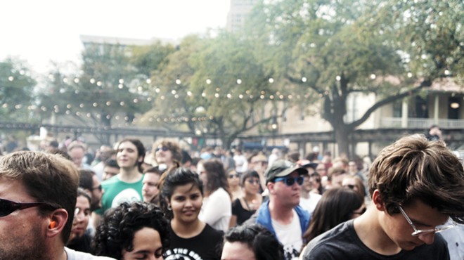 The crowd at the 2014 Maverick Music Festival