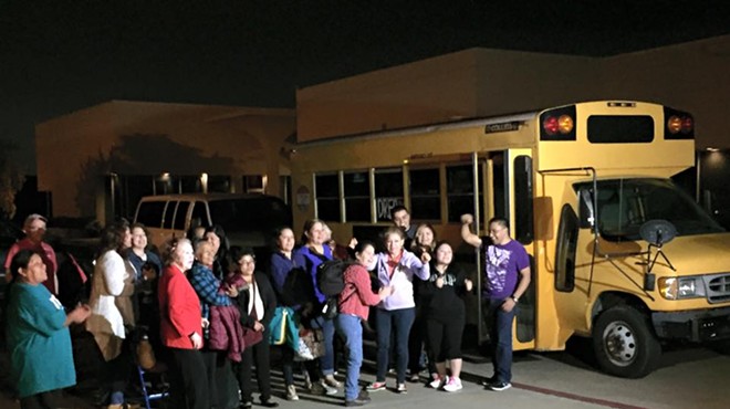 Texas Organizing Project members from Dallas boarded a bus last night and arrived in New Orleans in time for a federal appeals court hearing over President Barack Obama's executive immigration orders.