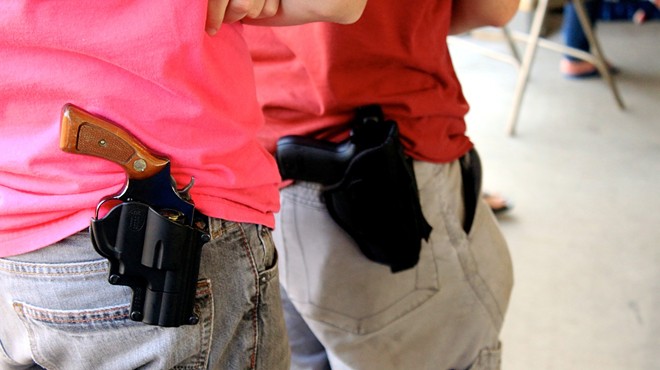 Now you can bring your gun to college for show-and-tell sessions.