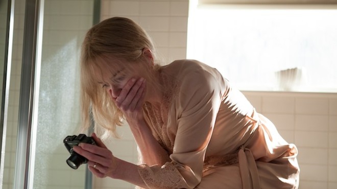 Troubled amnesiac Christine Lucas (Nicole Kidman) reviews her own video diary in 'Before I Go to Sleep.'