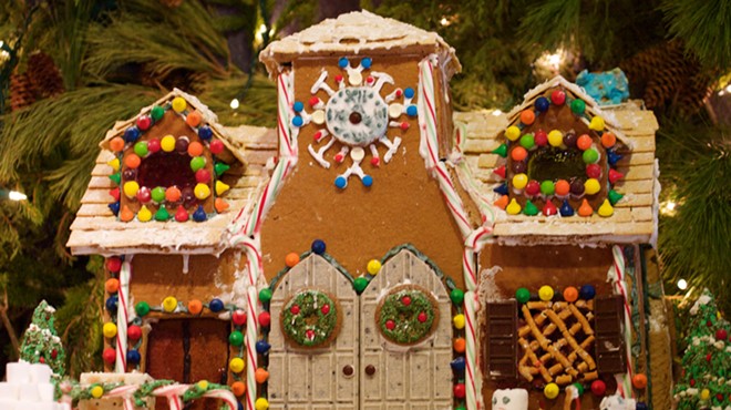 Okay, maybe this gingerbread house is a little too advanced for children...