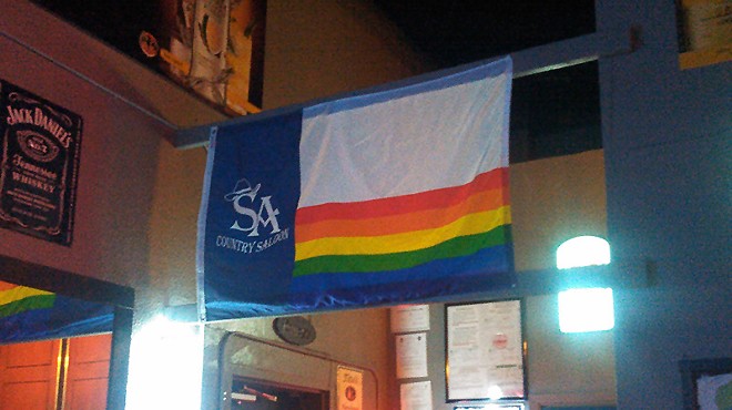 SA Country Saloon dons its colors proudly.