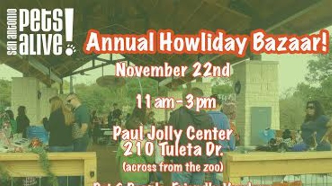 San Antonio Pets Alive Second Annual Howliday Bazaar
