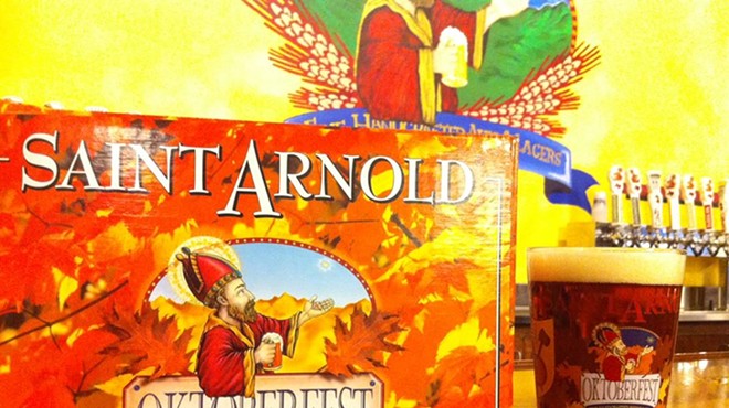 St. Arnold will tap a cask of Oktoberfest for a backyard barbecue at The Monterey