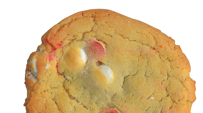 Taste this: Peppermint and White Chocolate Cookie: $1.50