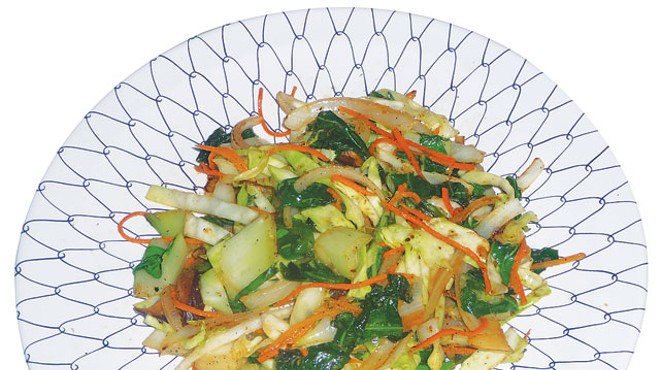 Taste this: Vegetable Stir-fry, $7
