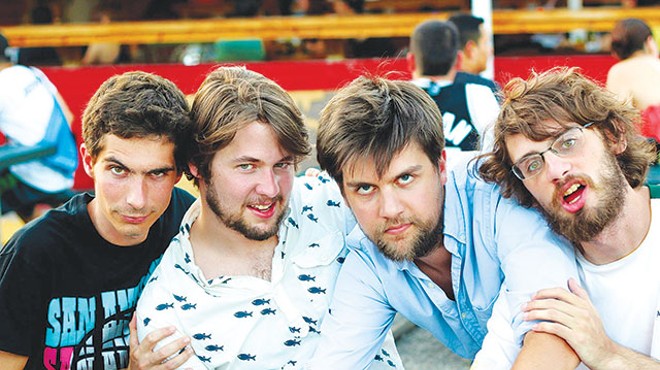 This is absolutely the silliest band photo of 2013