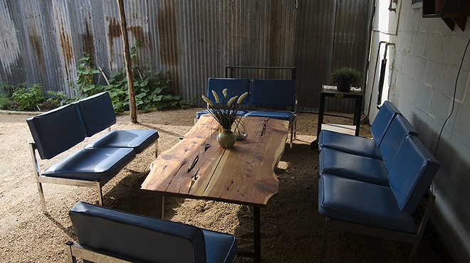 Tons of choices for SA summer lounging, such as this cozy spot at Alchemy Kombucha & Culture.