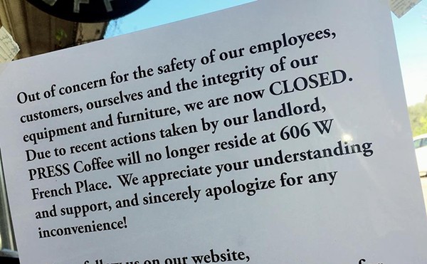 Press Coffee Has Closed