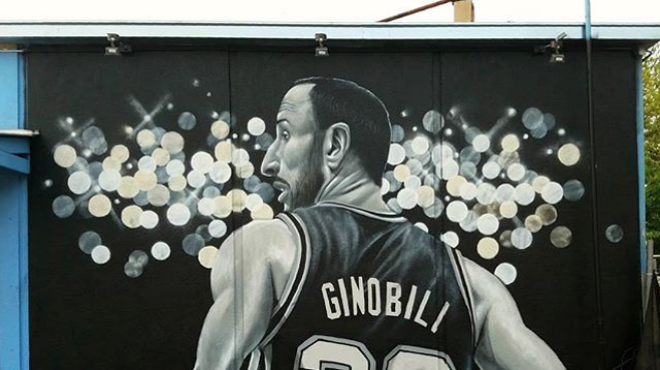 Manu Ginobili Mural Unveiled at Beloved Southside Staple