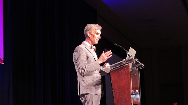 Bill Nye Speaks of Texas' Environmental Potential, Raising Standards for Women at Planned Parenthood Luncheon