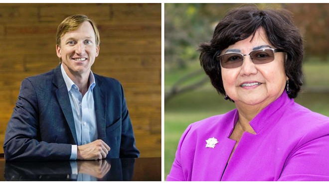 Lupe Valdez, Andrew White Clash Over Abortion, Immigration in Debate