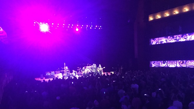 A view from the cheap seats. Violent Femmes tear up the Tobin Center.