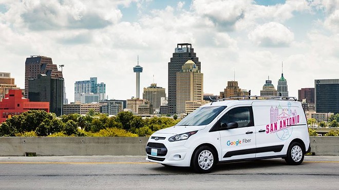 Google Fiber began building out its San Antonio fiber optic network late last year.