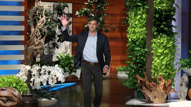 Beto O'Rourke during his appearance on "The Ellen DeGeneres Show" on Sept. 5