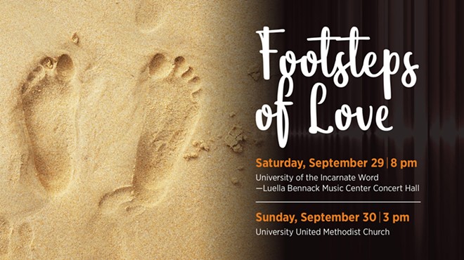 San Antonio Chamber Choir presents "Footsteps of Love"