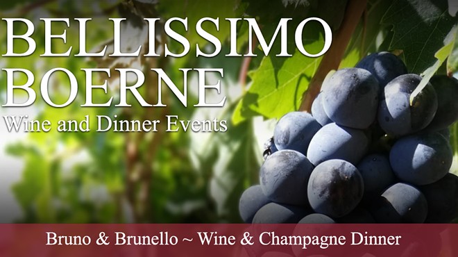 Bruno & Brunello Wine and Champagne Dinner