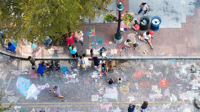 Artpace's Annual Chalk It Up Festival Returns to Downtown San Antonio