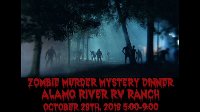 Zombie Murder Mystery Halloween Dinner