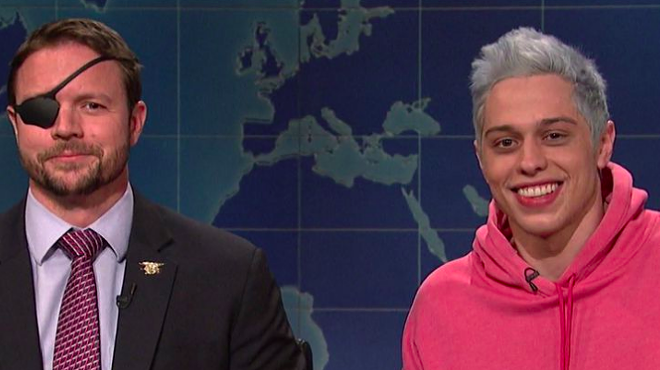 U.S. Rep-elect Dan Crenshaw Gets an Apology — and a Free Shot — from Saturday Night Live