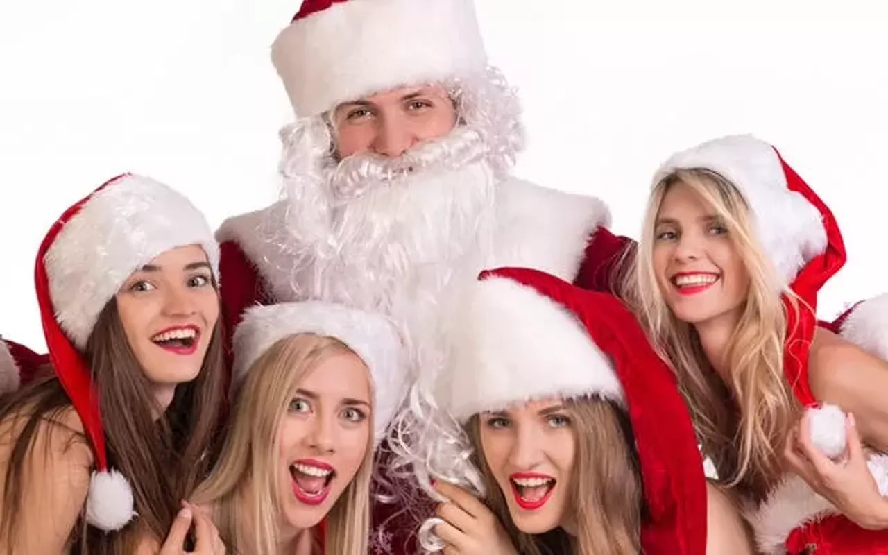 Image: It's Santa, Baby, and His Sexy Elves