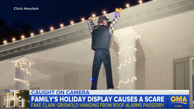 Austin Family Goes Viral for National Lampoon's Christmas Vacation Light Display That Caused Someone to Call 911