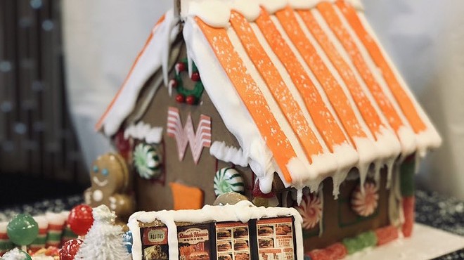 Check Out This Whataburger Gingerbread House