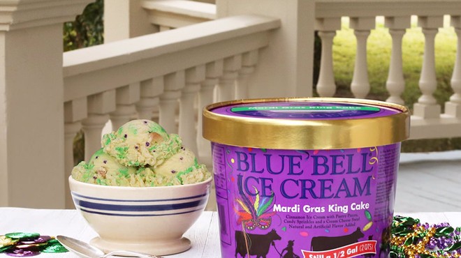 Blue Bell Announces Return of Festive Mardi Gras King Cake Ice Cream