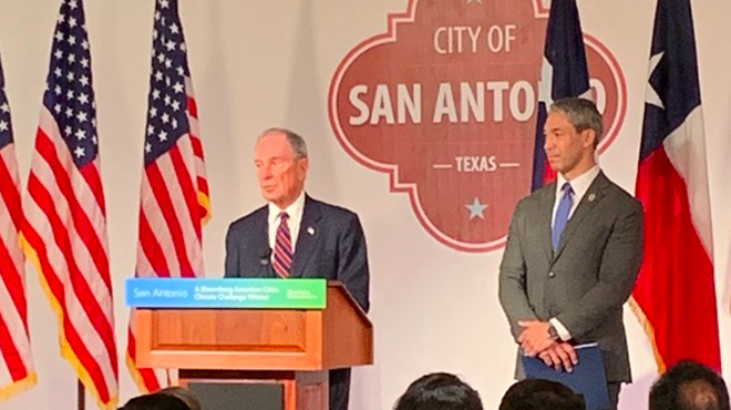 Michael Bloomberg Presents San Antonio with American Cities Climate Challenge Grant
