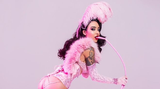 Tattooed Stunner Raquel Reed to Headline the Pastie Pops’ Va-Va-Valentine Burlesque Revue