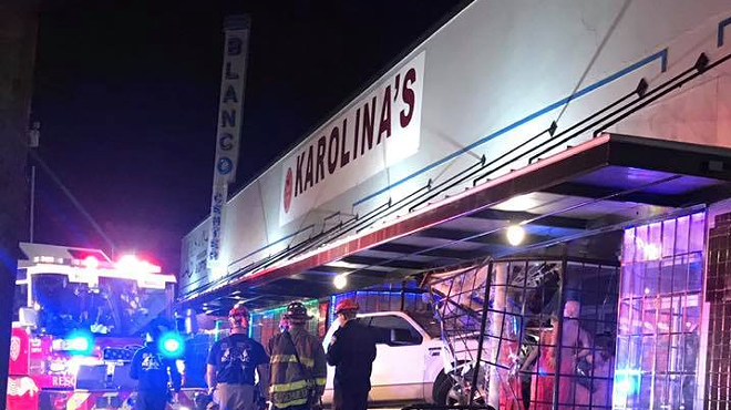 Pickup Truck Crashes Into Karolina's Antiques Overnight, Police Searching for Driver