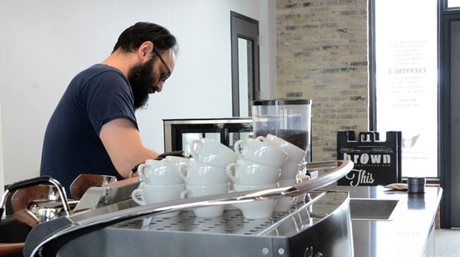 Brown Coffee Co. Owner Aaron Blanco is ready to expand his business to offer more than just "delicious coffee."