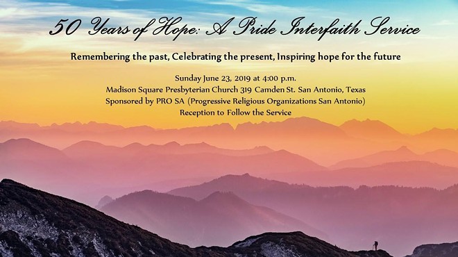 50 Years of Hope: A Pride Interfaith Service