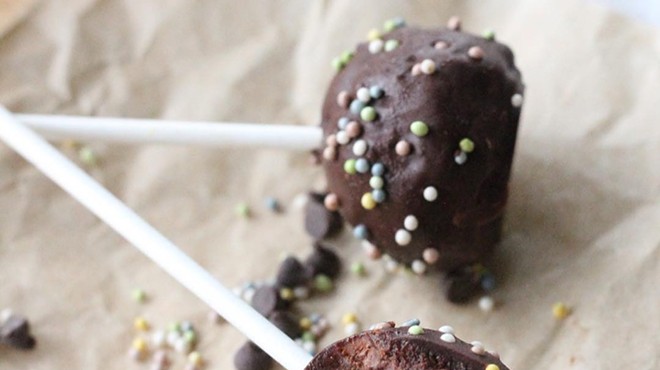 The Plantyful Sweets bakery whips up feel-good treats such as these CBD-infused brownie cake pops.