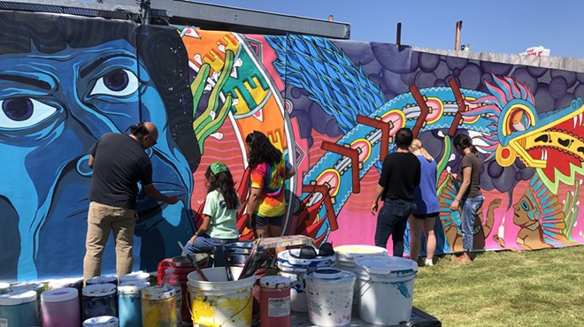 Fredericksburg Road Community Mural to be Officially Unveiled This Week