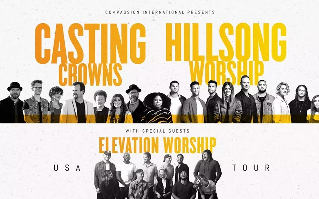 Image: Hillsong Worship, Casting Crowns, Elevation Worship