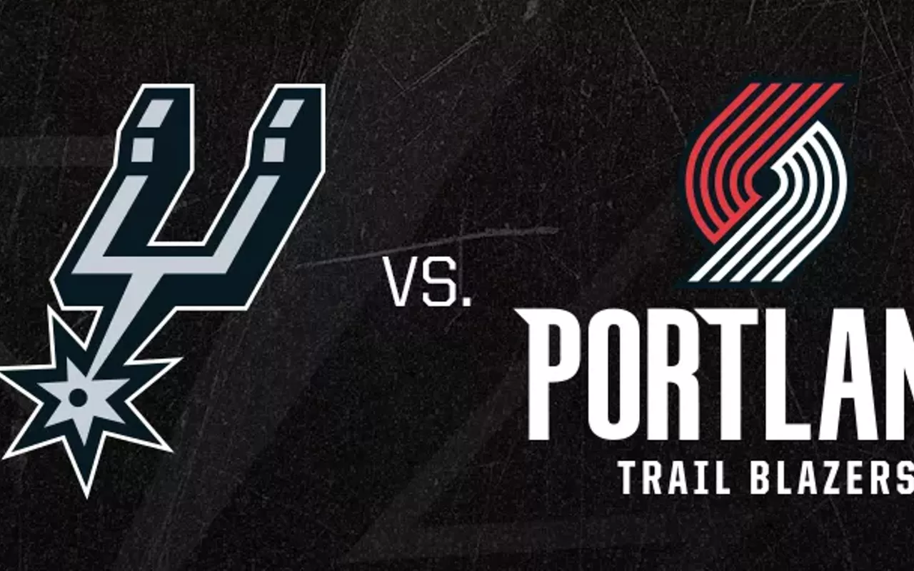 Image: Spurs vs. Trail Blazers