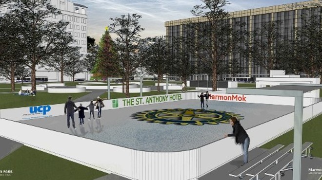 Pop-Up Ice Skating Rink to Open at Travis Park Next Month