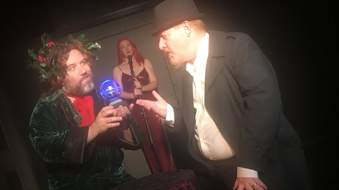 The Overtime Theater Investigates Murder at the North Pole This Month in Christmas City Confidential